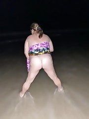 Wet BBW wife