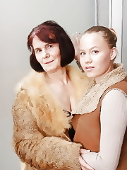 Old Granny Fucks Young Cute Lesbian Girl PART 1