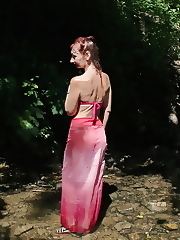 In riverbed little river Sherbikha