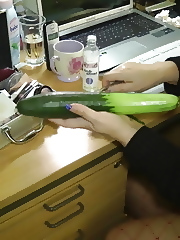 Annadevot - The CUCUMBER as anal spare?
